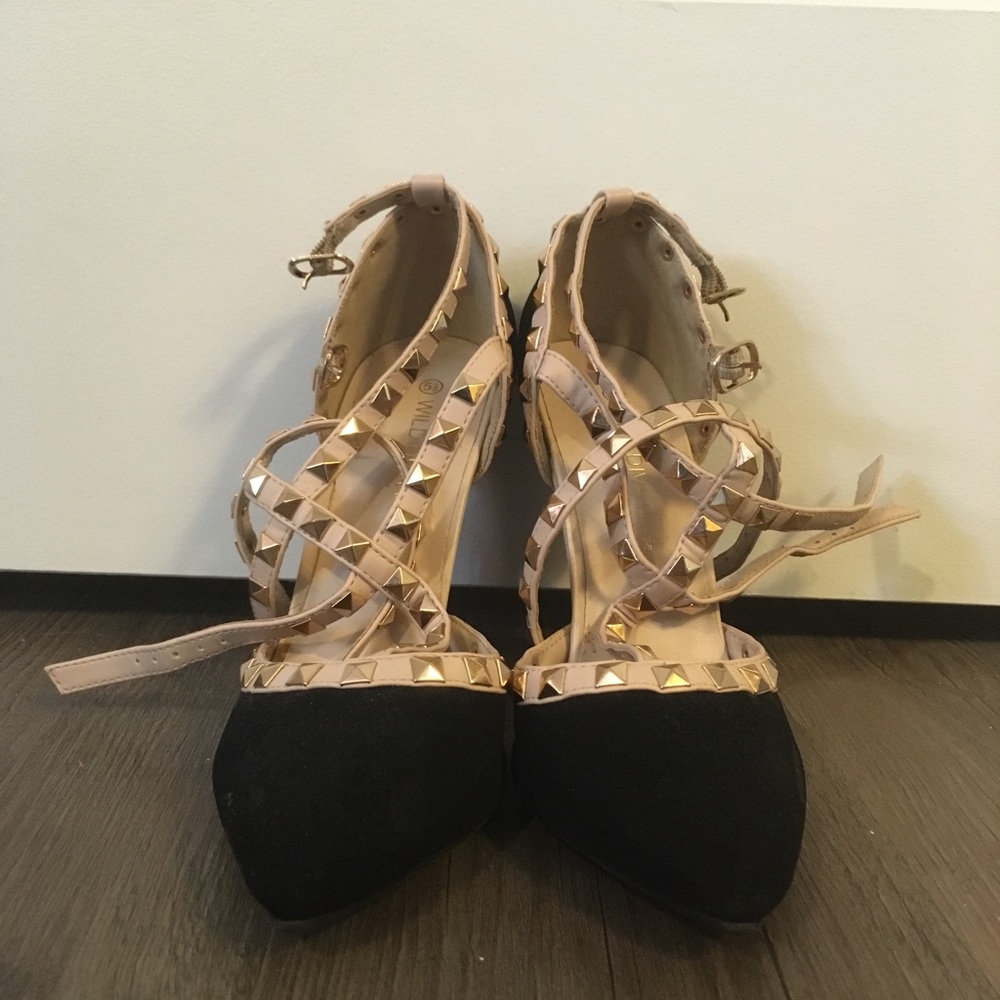 Black Suede heels